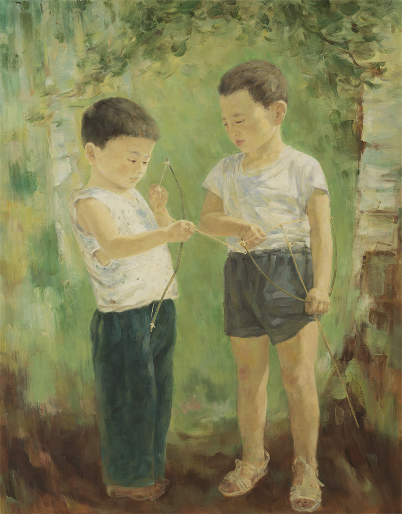 《童趣》  130×102cm.jpg